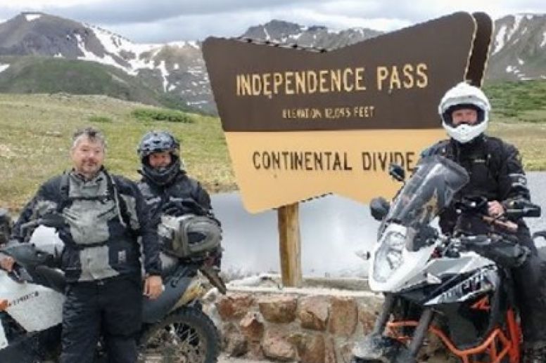 High altitude sickness prevention, motorcycles on independence pass Colorado