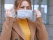 woman wearing face mask Post Acute COVID Infection