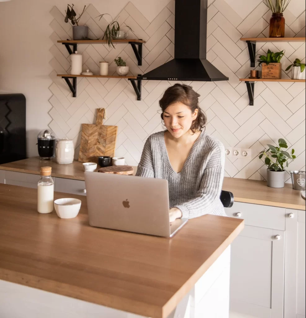 women on computer Efficiency Health Appointments Menopause Support Program