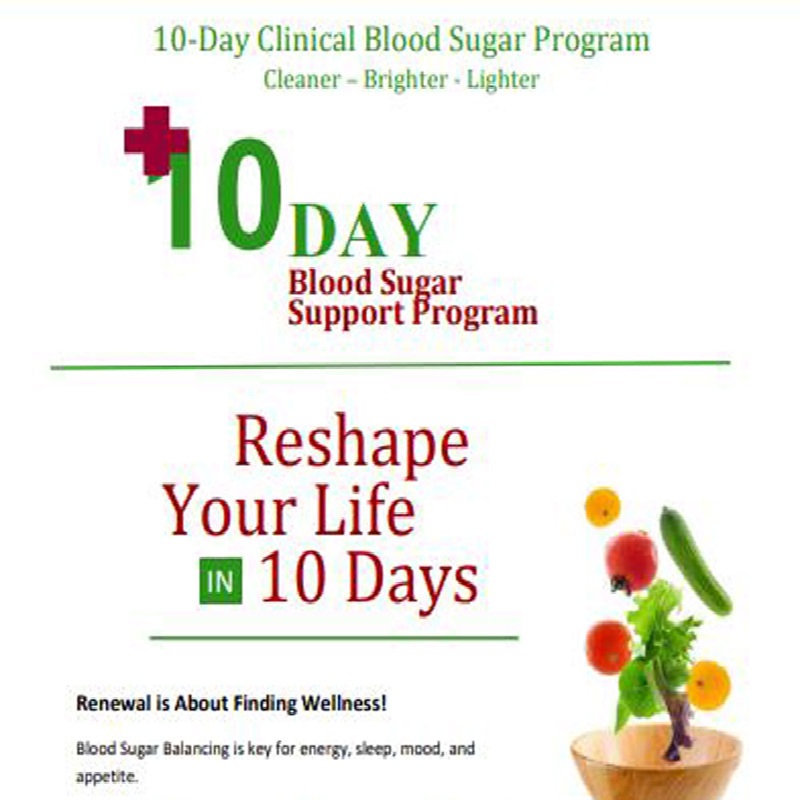 cover of 10 day blood sugar reset