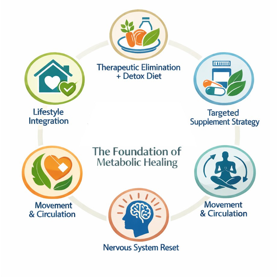 logo work with dr. keri 6 pillars